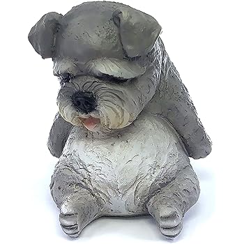 mini schnauzer figurines