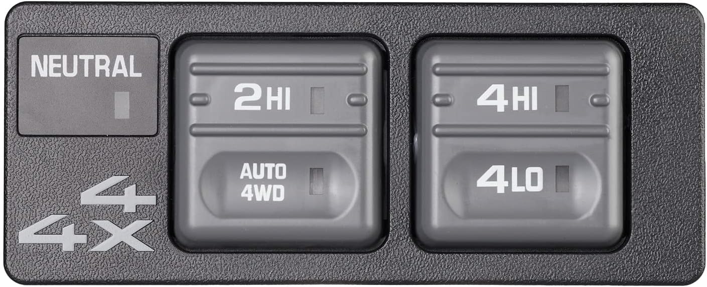 Auto 4WD Transfer Case Switch Control for 2014-2020 Chevy Silverado 1500 Suburban-GMC Sierra 1500 Limited Yukon/XL 4x4 Four Wheel Drive Switch Button Assembly 22752189 23228433 84254255 1S15373