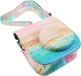 KICHOUSE Bolsa Para Câmera Instantânea Mini Malas Bolsa De Ombro Para Câmera Arco-Íris Bolsa Para Câmera De Viagem Bolsa De Ombro Para Câmera Instantânea Bolsa De Proteção Para Câmera