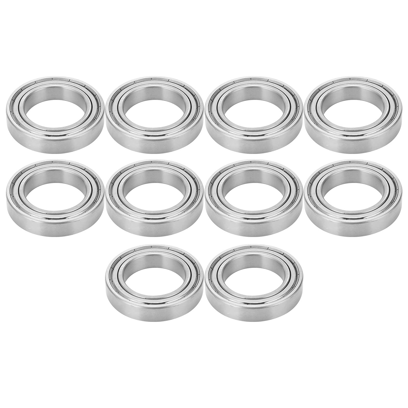 Fafeicy S6010ZZ Kugellager, Geringe Vibration, Edelstahl, 10er-Pack