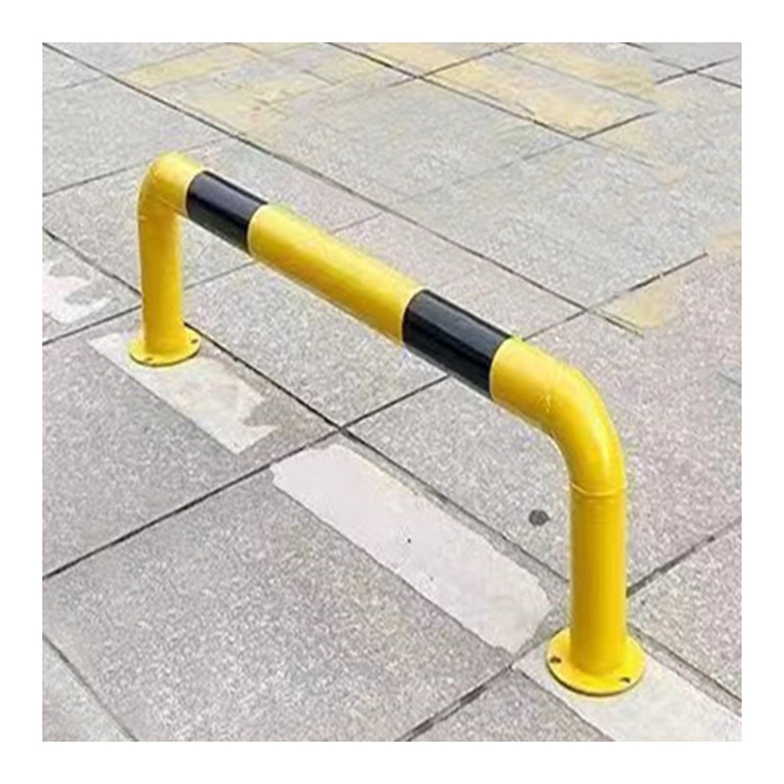 AYCDL U Shape Security Bollards, U-Shaped Guardrail Collision Bar,U Shape Parking Blocker,Parking Space Parking Aid,120x30cm