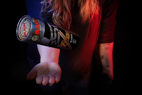 Miniatura 6 de RAW Cones Classic Black 1-14 Tamaño Paquete de 50 Conos preenrollados de combustión lenta Papel de liar prensado extrafino para papel fino,