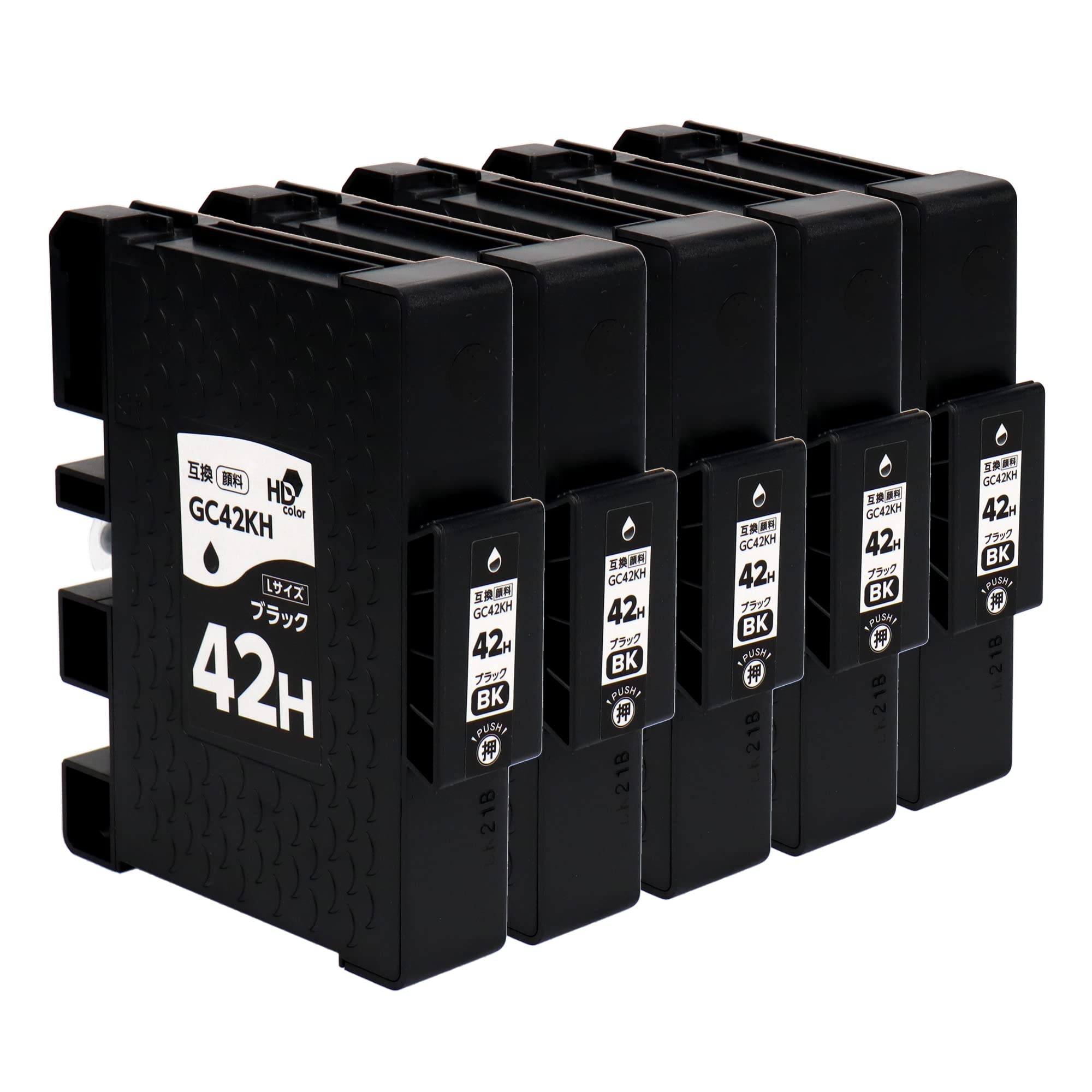 リコー　RICOH　42 KH YH　CH　MH SG5200　カートリッジ　L Amazon.co.jp: LCL RICOH用 リコー用 GC42 GC42H GC42K GC42KH