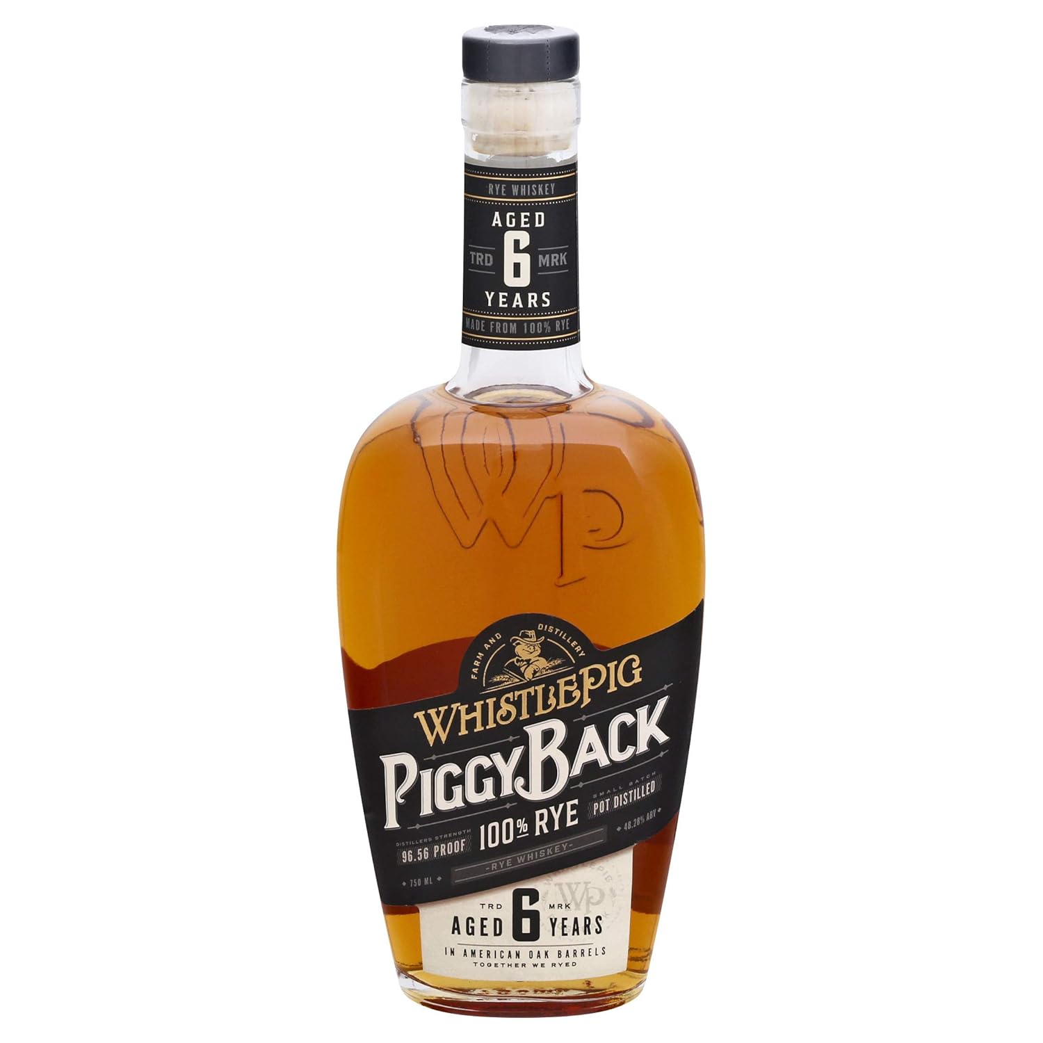 Whistlepig Piggyback 6 Year Rye - 750ml