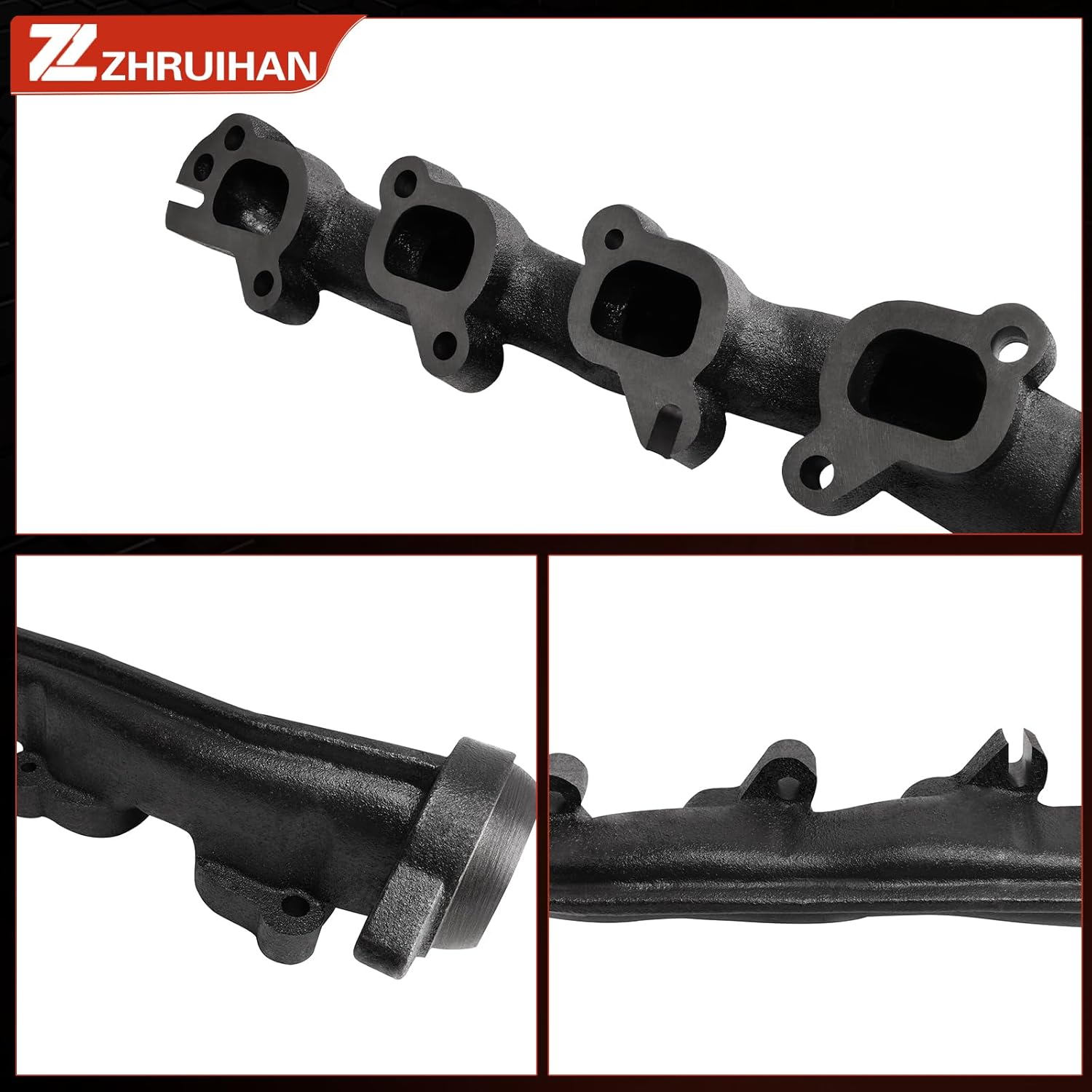 Right Exhaust Manifold Kit for 2009-2013 Ram 1500 2500 3500 4000 & Pickup, 2009 Aspen & Durango 5.7L V8, Compatible with OE 674923, EPA