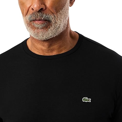 Vista 2 de Lacoste Camiseta de manga larga con cuello redondo de Pima