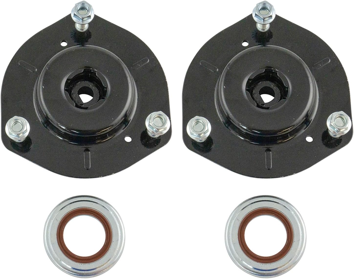 TRQ Front Upper Strut Mount with Bearing Compatible with 2007-2012 Lexus ES350 2006-2012 Toyota Avalon 2007-2011 Camry 2008-2013 Highlander 2009-2015 Venza