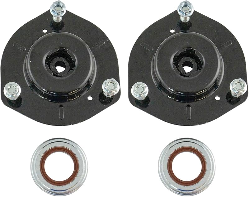 Kit de coxim superior do amortecedor dianteiro TRQ com rolamento – 2 peças