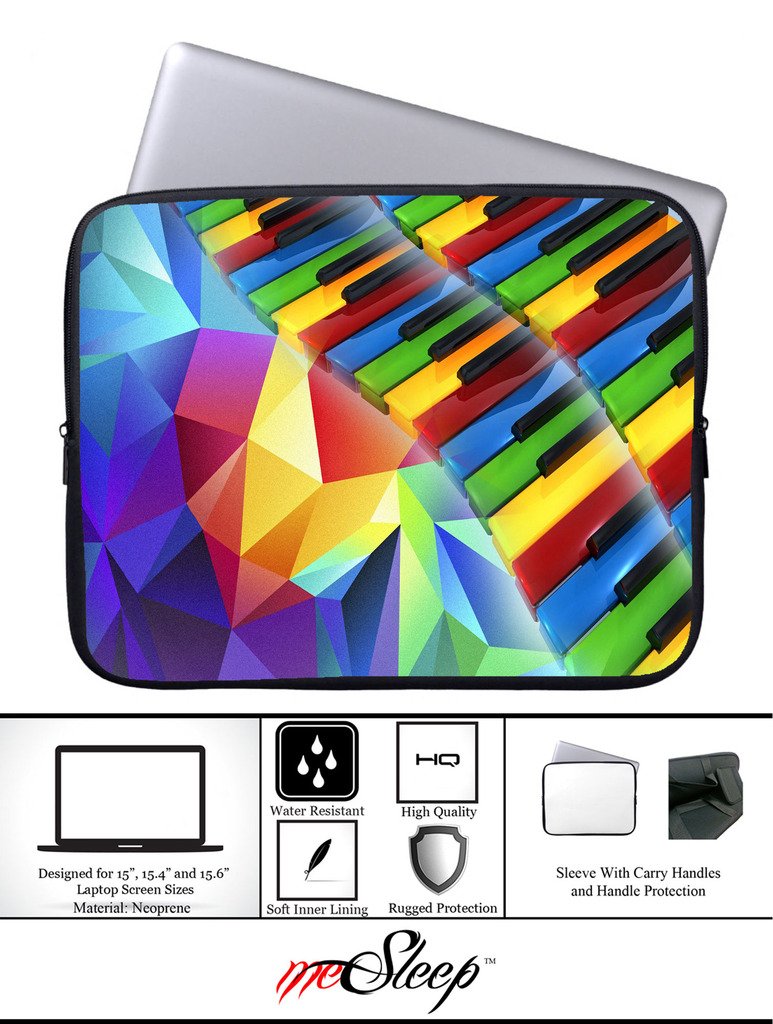 meSleep Multi Colour Geometric Laptop Sleeve With bing Handle Buy