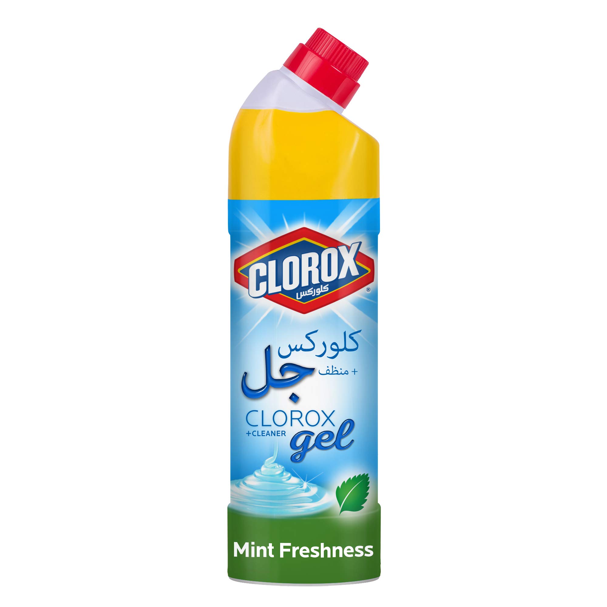 Clorox Multi-Purpose Bleach Gel Disinfectant Cleaner, Kills 99.9% Germs And Viruses, Mint Freshness Scent, 750Ml