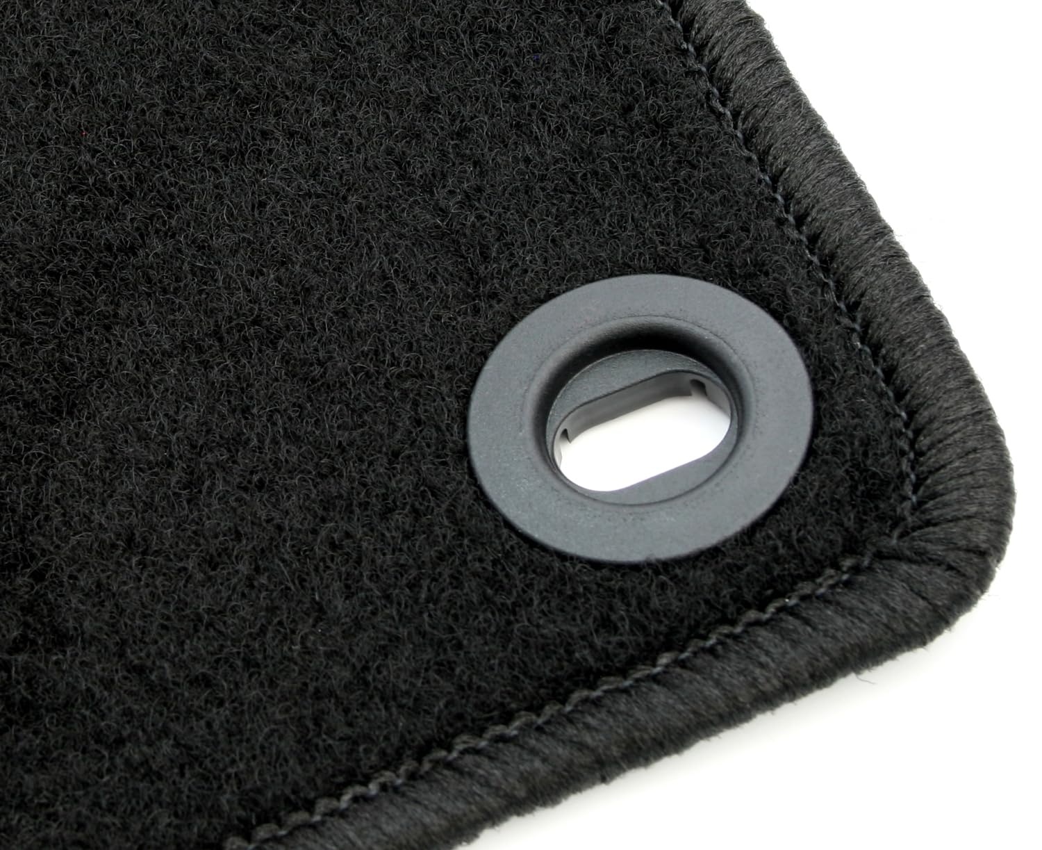 AD Tuning GmbH hg1717 Tapis de Coupe Tapis de Voiture Tapis de Sol Set Noir en Velours Carpet Floor Mats