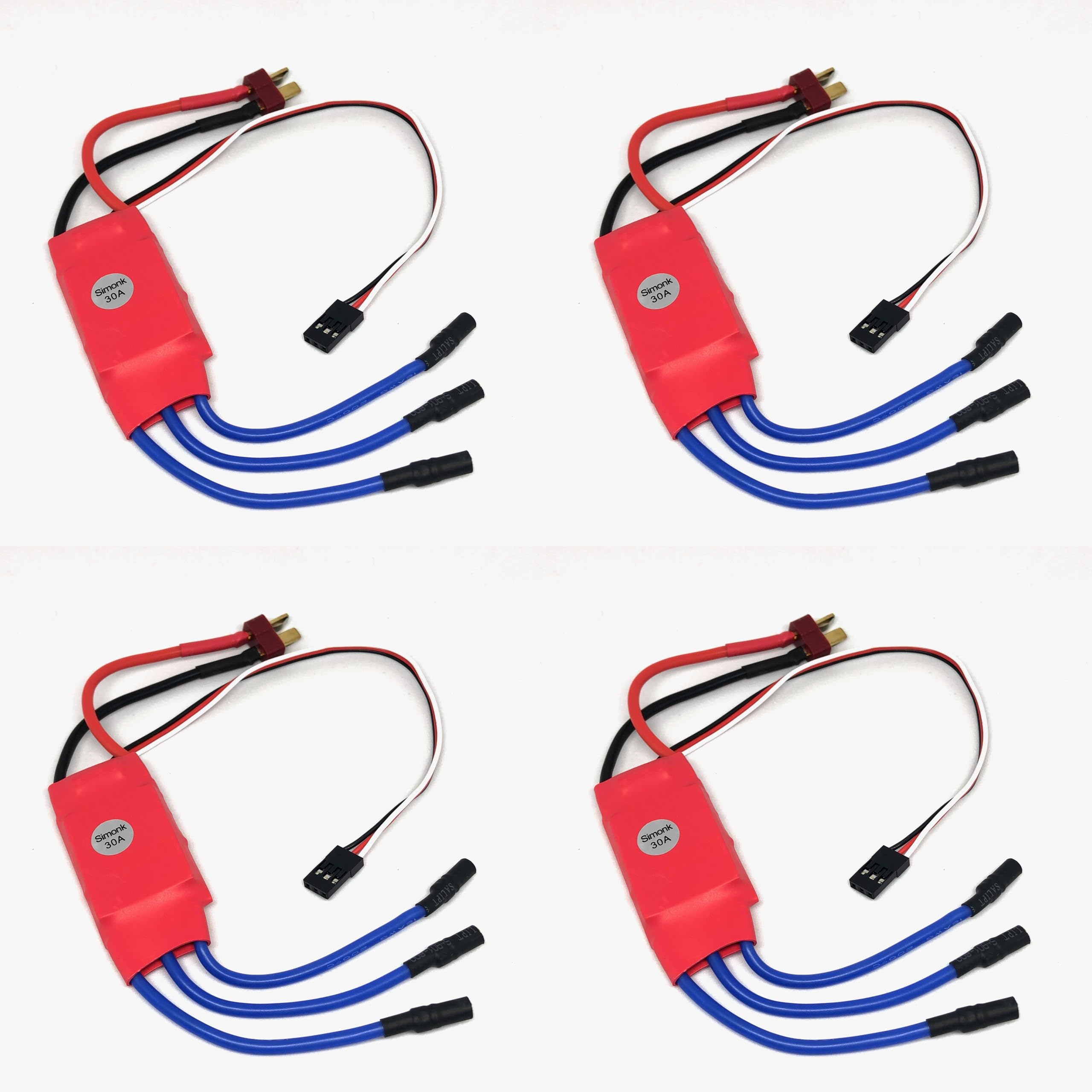 (4 pc) Pro3D SimonK 30A 2-3S Brushless ESC For RC Model-image-2
