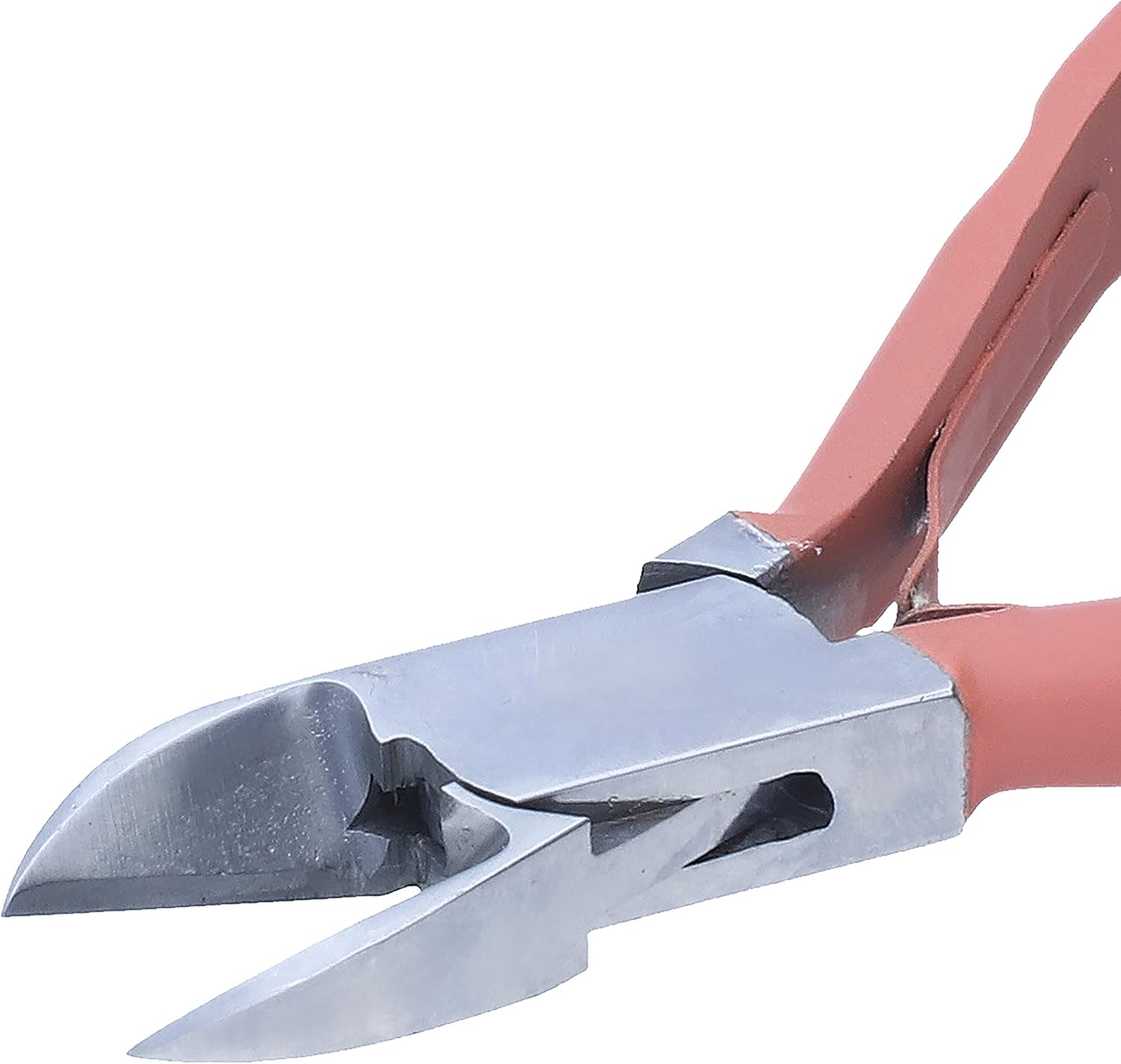 The Beadsmith Satin Touch Side Cutter, 5.75 inches (145mm) with polished steel head, comfortable contoured grip handles and double-leaf springs, tool for jewelry making image 2