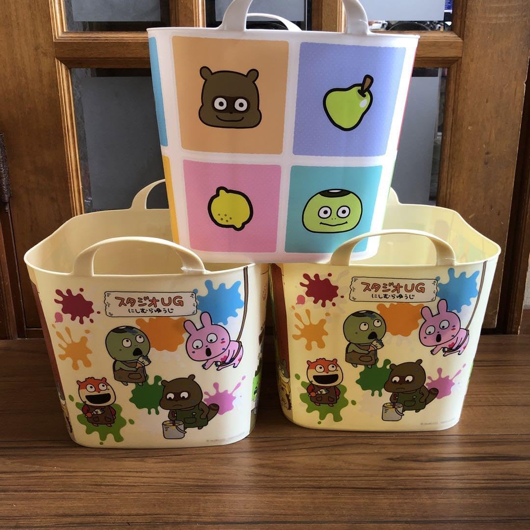 にしむらゆうじ スタジオUG 収納バスケット 2種 10個セット