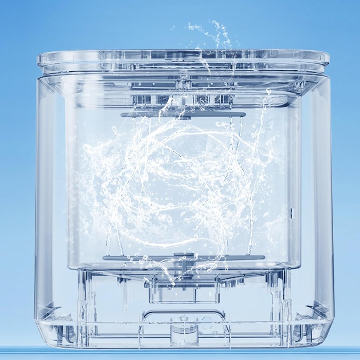 XYIANG Dishwashers- Household Automatic Dishwasher 5-Person Desktop Installation-Free Smart Dryer Fully Automatic Dishwasher Perfect for Home, Apartments & Rvs