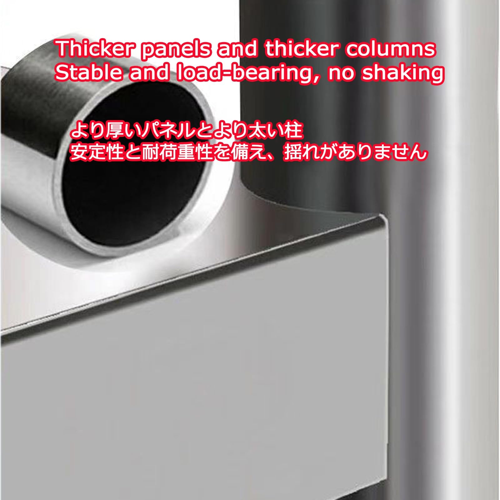 Tavolo da lavoro resistente in acciaio inox per ristorante e cucina domestica, tavolo da ristorazione commerciale, 130 x 40 x 80 cm / 51.1x15.7x31.5 in, facile da pulire
