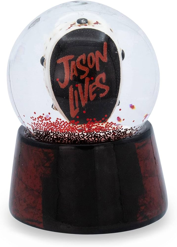 Friday The 13th Jason ジェイソン Horror Globe Amazon.com: Friday the 13th Jason's Mask 3-Inch Mini Snow