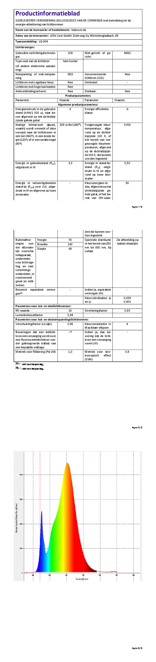 ledscom.de 4x LED Wandeinbauleuchte ZIBAL, Downlight für außen, IP65, schwarz matt, 140 x 70mm, 3,3 W, 209lm, warmweiß