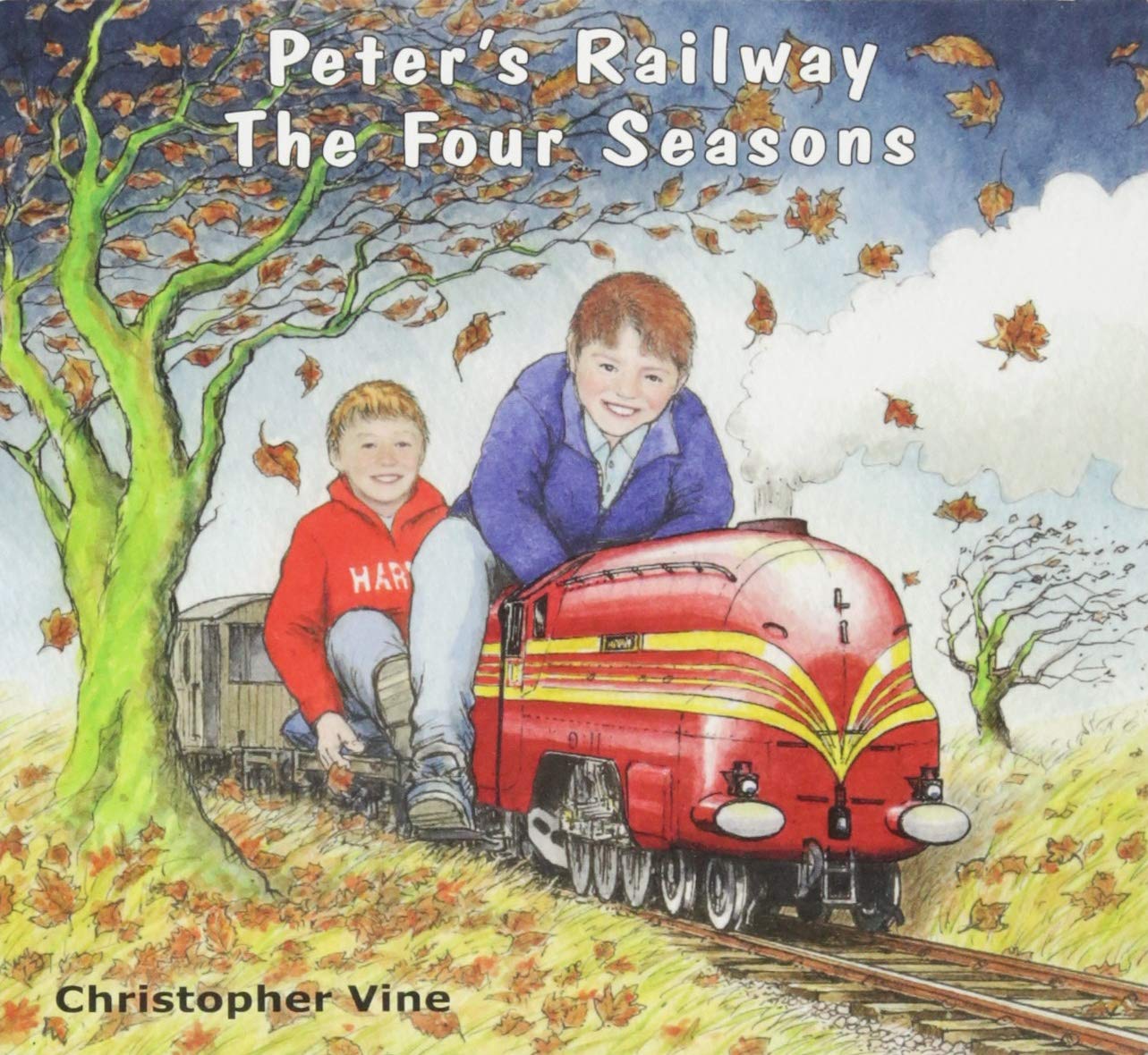 Peter's Railway The Four Seasons by Christopher Vine (Paperback Book)