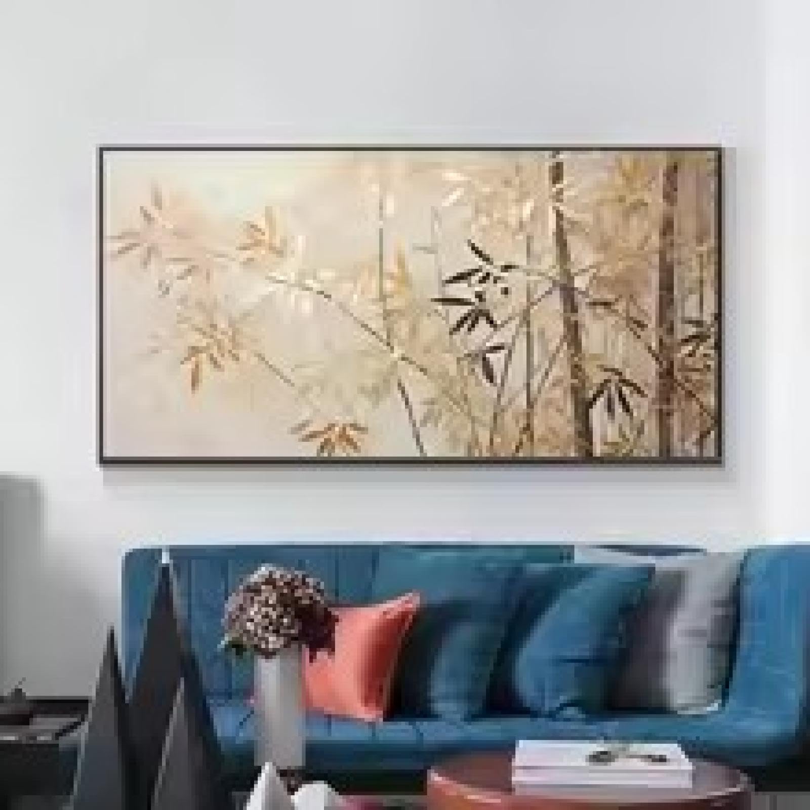 Art mural pour habiller un grand mur vide avec élégance 50x100