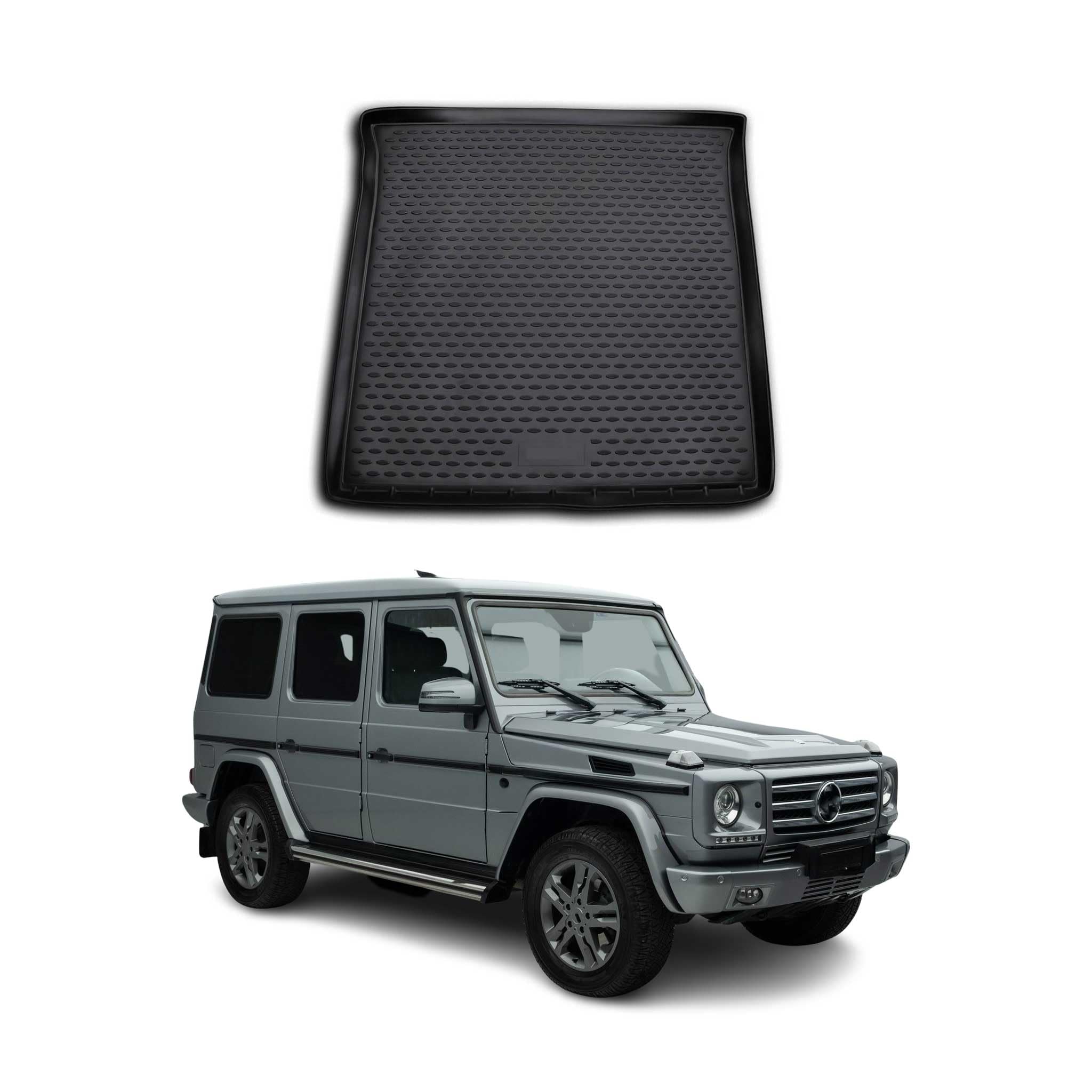 Dywanik Bagażnika Mata Bagażnika Pasująca do Mercedes G Klasse W463 2019-2024 Guma TPE