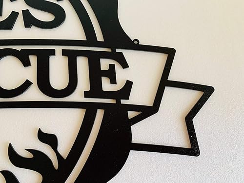 Miniatura 5 de FranJohnsohHouse - Letrero de metal personalizado con nombre de parrilla de barbacoa, decoración del hogar, decoración del hogar, barbacoa, jardín