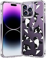 Vista 11 de bicol Funda para iPhone 14 con diseños claros y modernos para mujeres y niñas, [con protector de pantalla] ajuste delgado, a prueba de golpes, funda