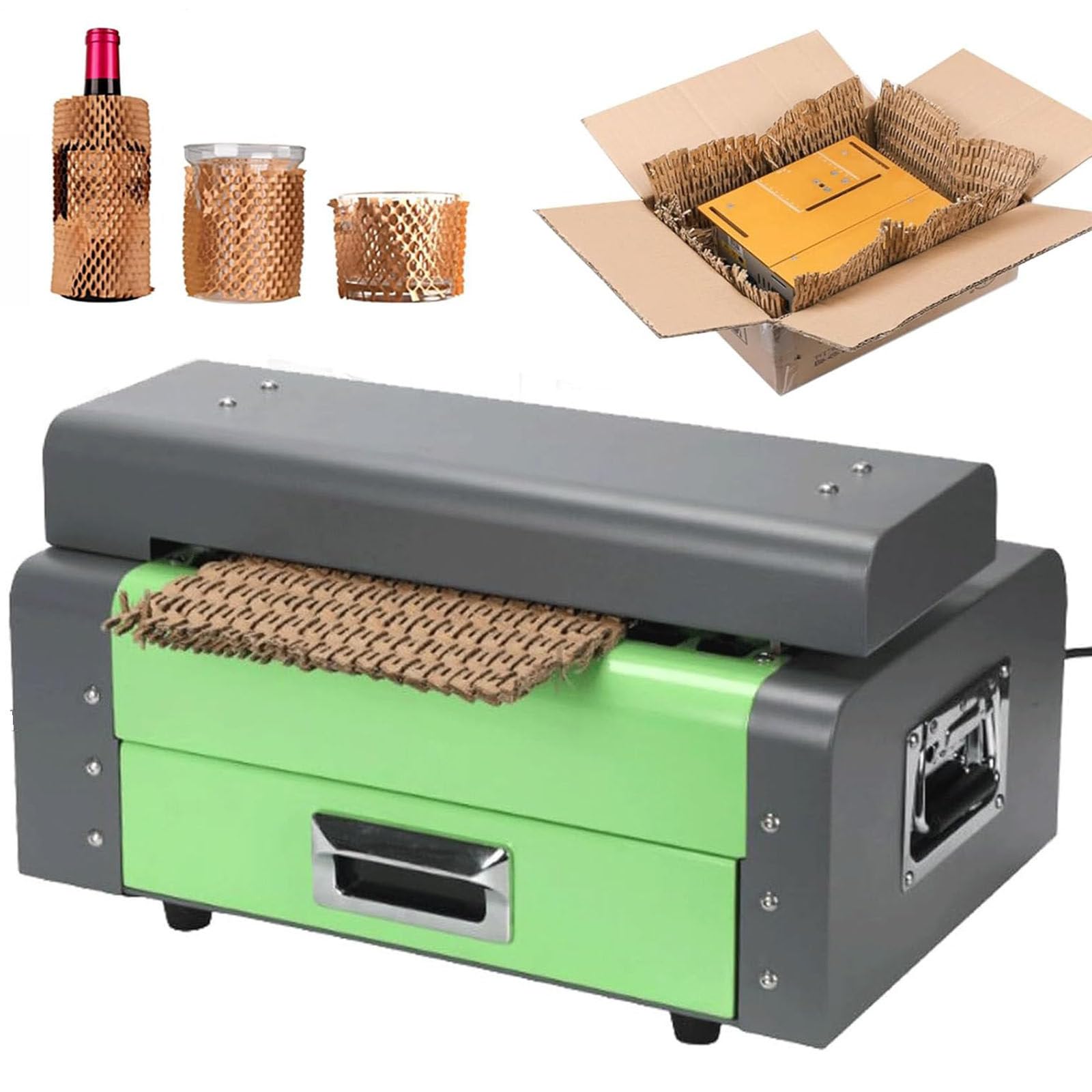 JKJZSALJ Corrugated Box Cutter 300Cm Min Speed Converts Cardboard To Packing Material 325Mm 425Mm 500Mm Width Rotary Switch Forward Reverse,325Mm