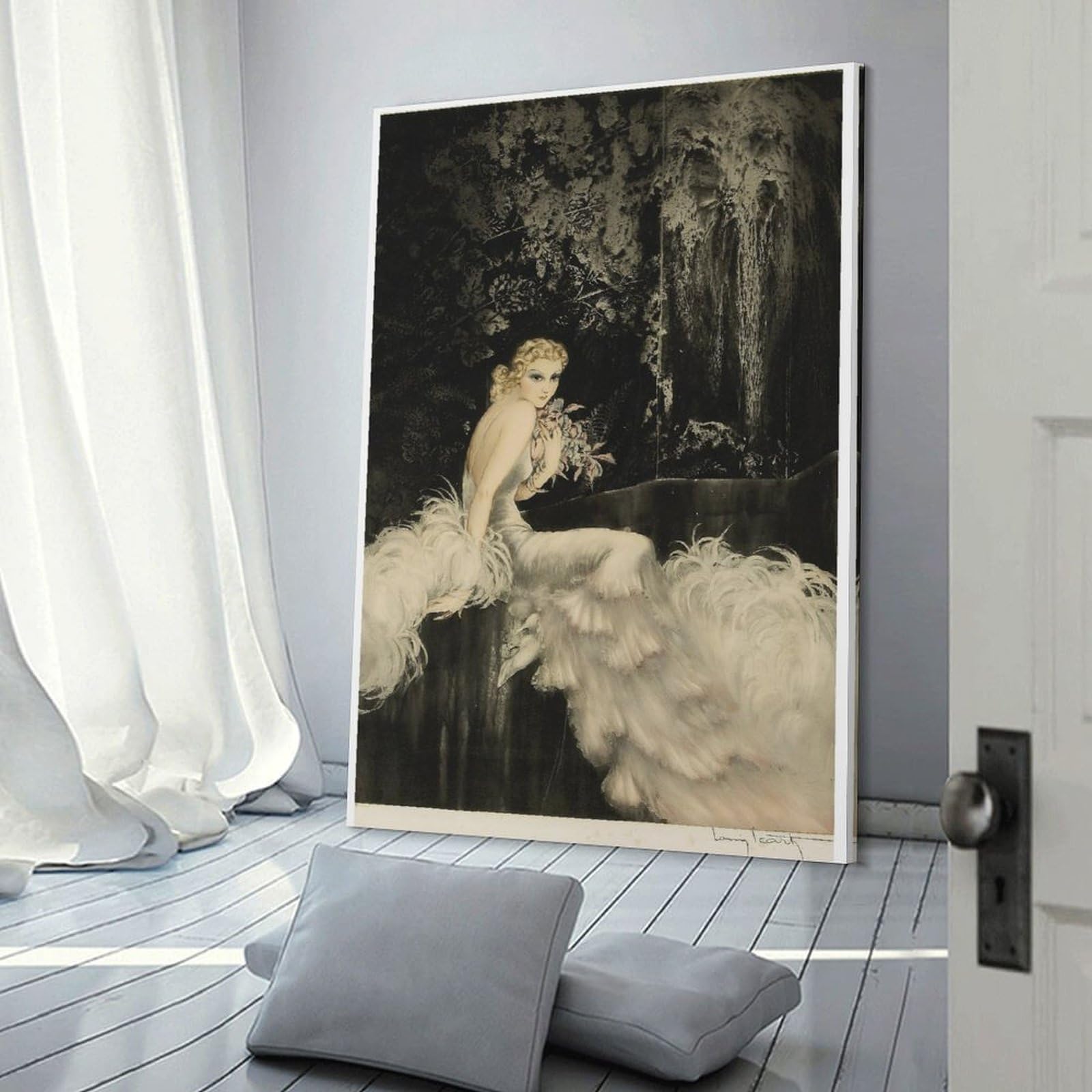 Amazon.co.jp: ルイ・イカール ポスター 絵画「オーキッド」 クール