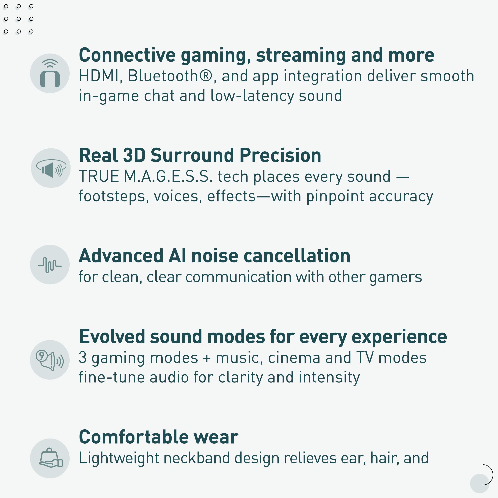 Amazon.com: Panasonic SoundSlayer Wearable Speaker System for