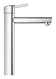 GROHE Concetto - jednouchwytowa bateria umywalkowa (oszczędność wody, trwała powierzchnia, rozmiar XL), chrom, 23920001