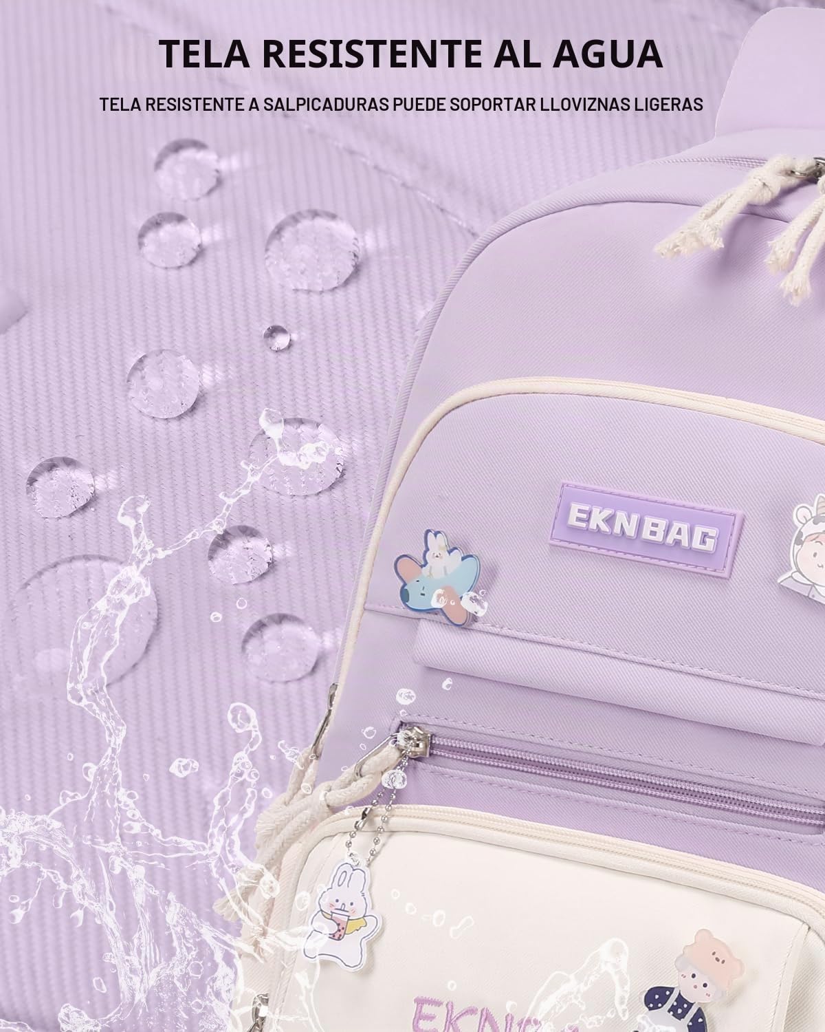 Tanou Mochilas Escolares Niña, Juego de Mochila Colegio Adolescente Chica