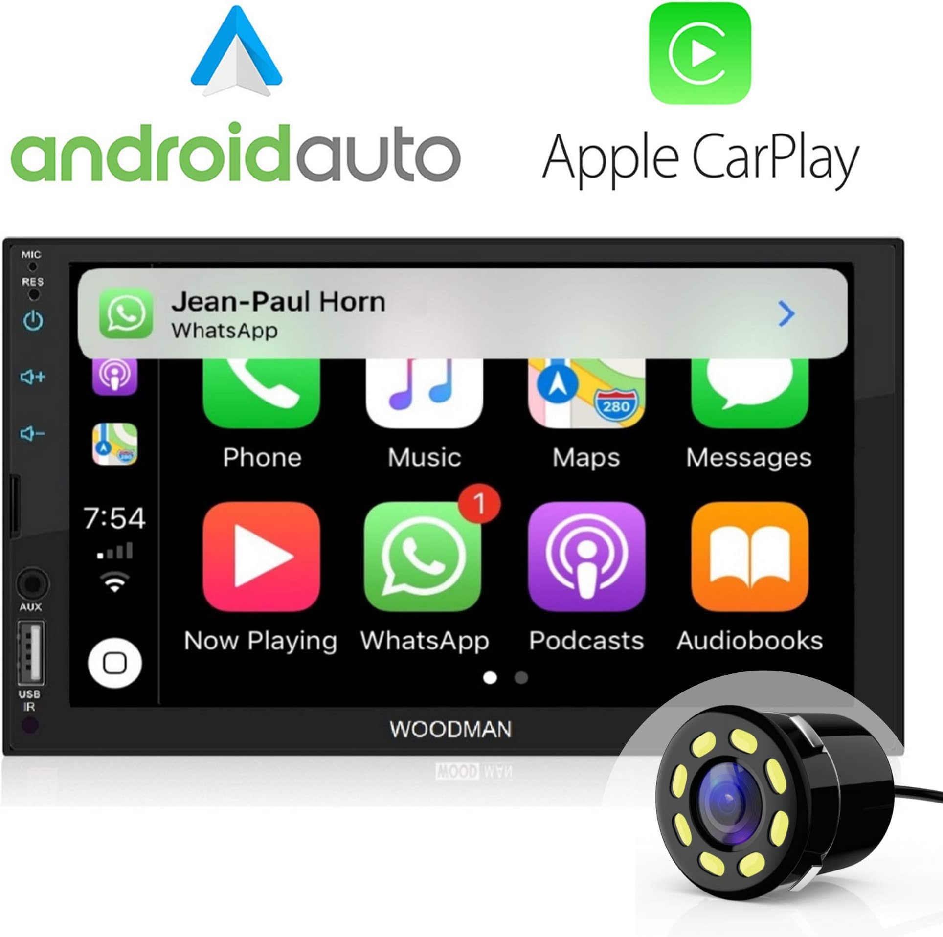 Woodman SAY MP5 Car Music Player with Voice Control (Sayi)