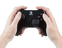 Vista 8 de PowerA Nintendo Switch Wired Controller - Black, Detachable 10ft USB Cable, No Battery Required, Officially Licensed By Nintendo