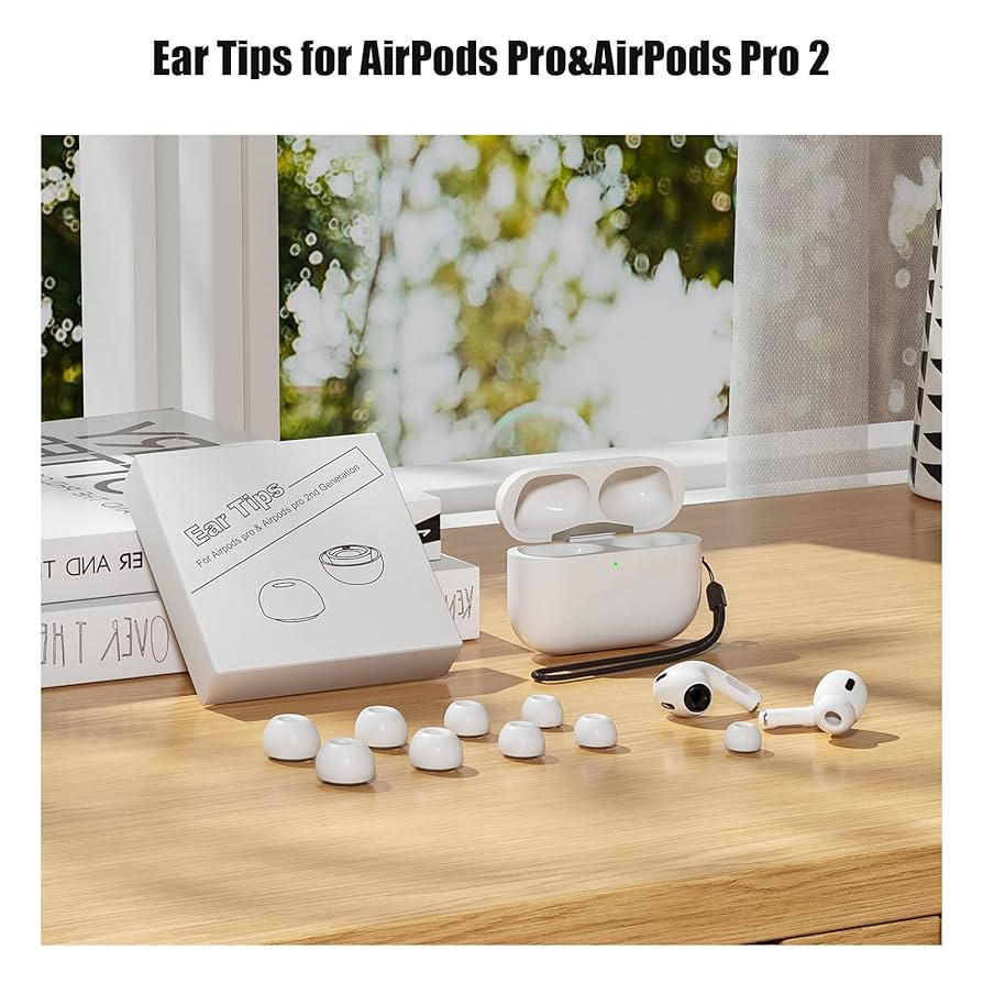 Amazon | Supfine シリコン製交換用イヤーチップ Airpods Proと