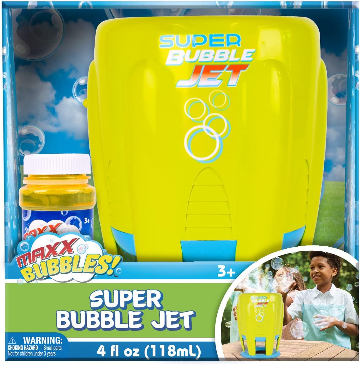Buy Maxx Bubbles Super Bubble Jet Green Automatic Bubble Blowing