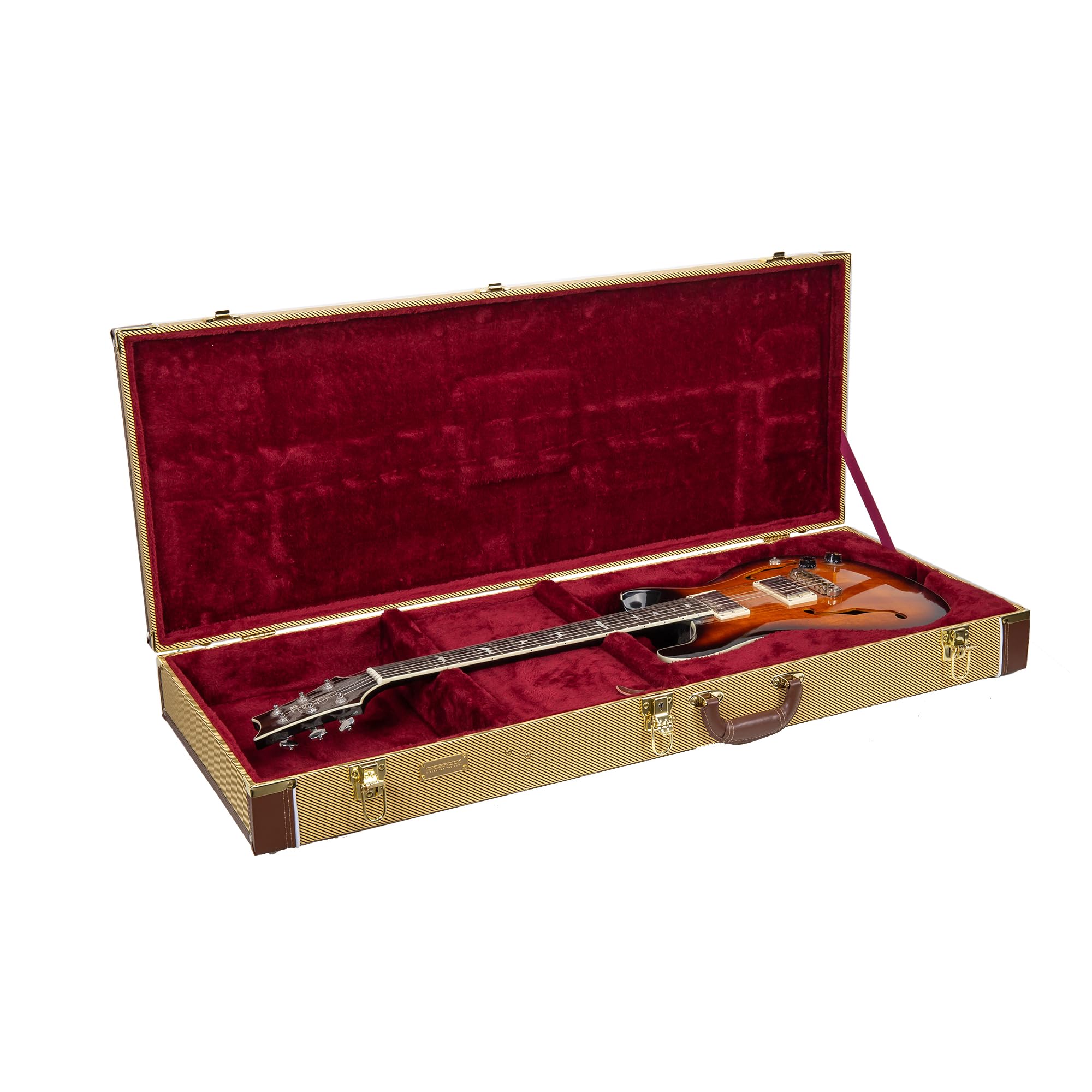 Amazon.com: Crossrock PRS SE Hollowbody Electric Guitar Case