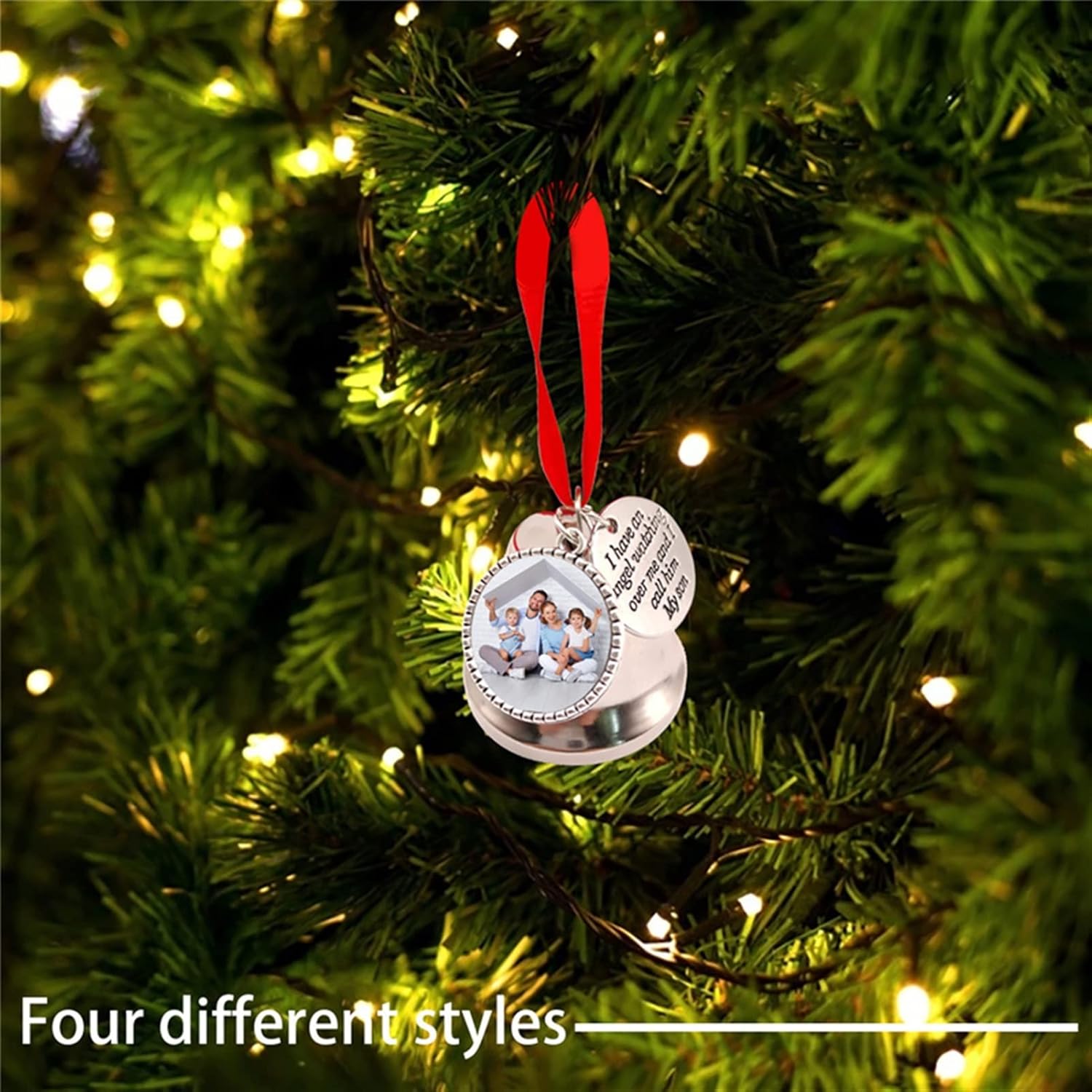 Small Christmas Bells,Christmas Hanging Bells, Small Christmas Bells 1 Piece Metal Sublimation Printing