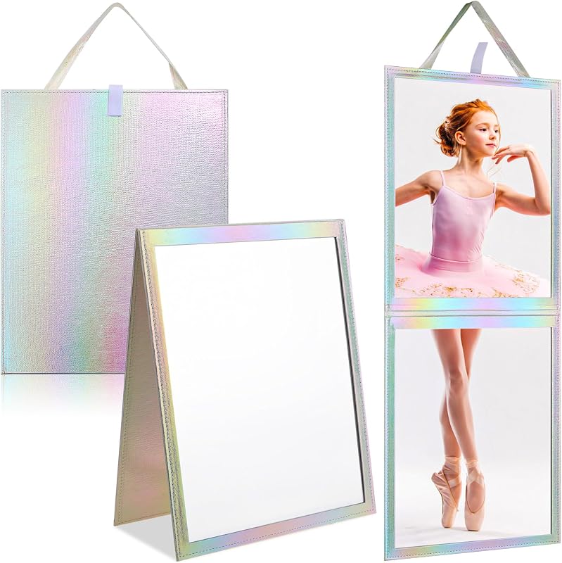 Espelho dobrável suspenso Chunful 85,09 x 34,04 cm, Classic, branco