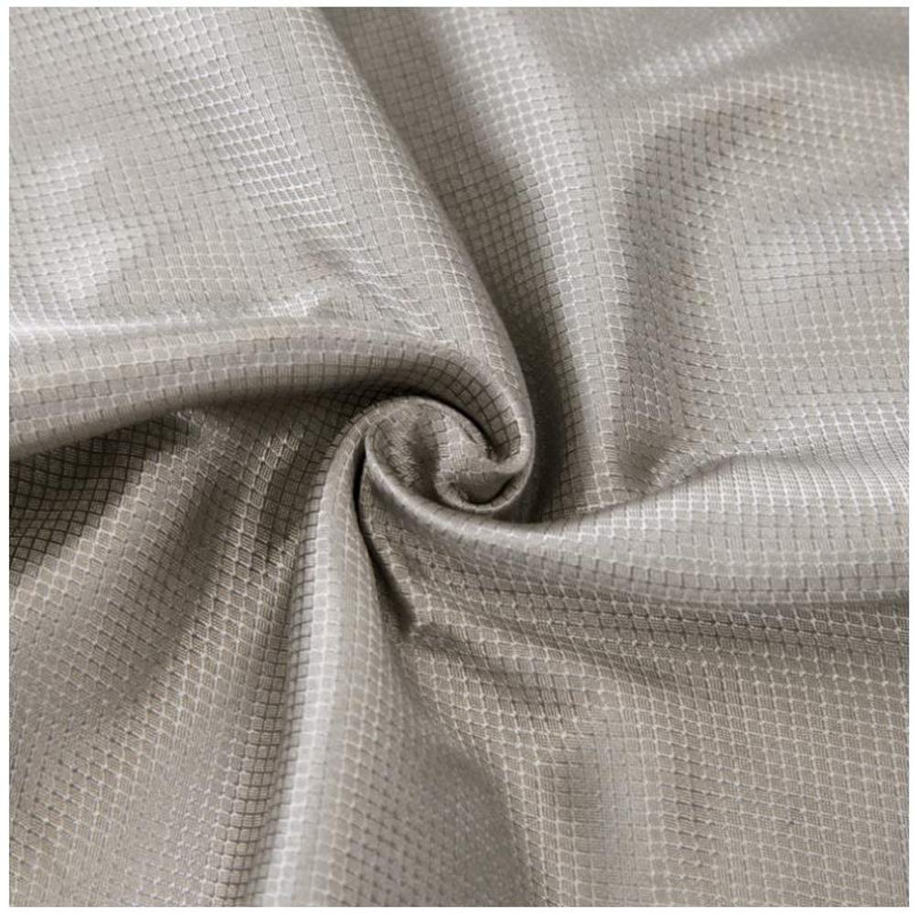 Materiale di fibra d'argento Fibra d'argento 100% anti-radiazione/conduttore/schermatura in tessuto di blocco Emf, tessuto Faraday(Size:2x1.5m)