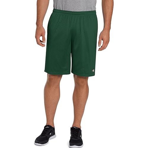 Champion Men's 9" Mesh Short, C Logo
