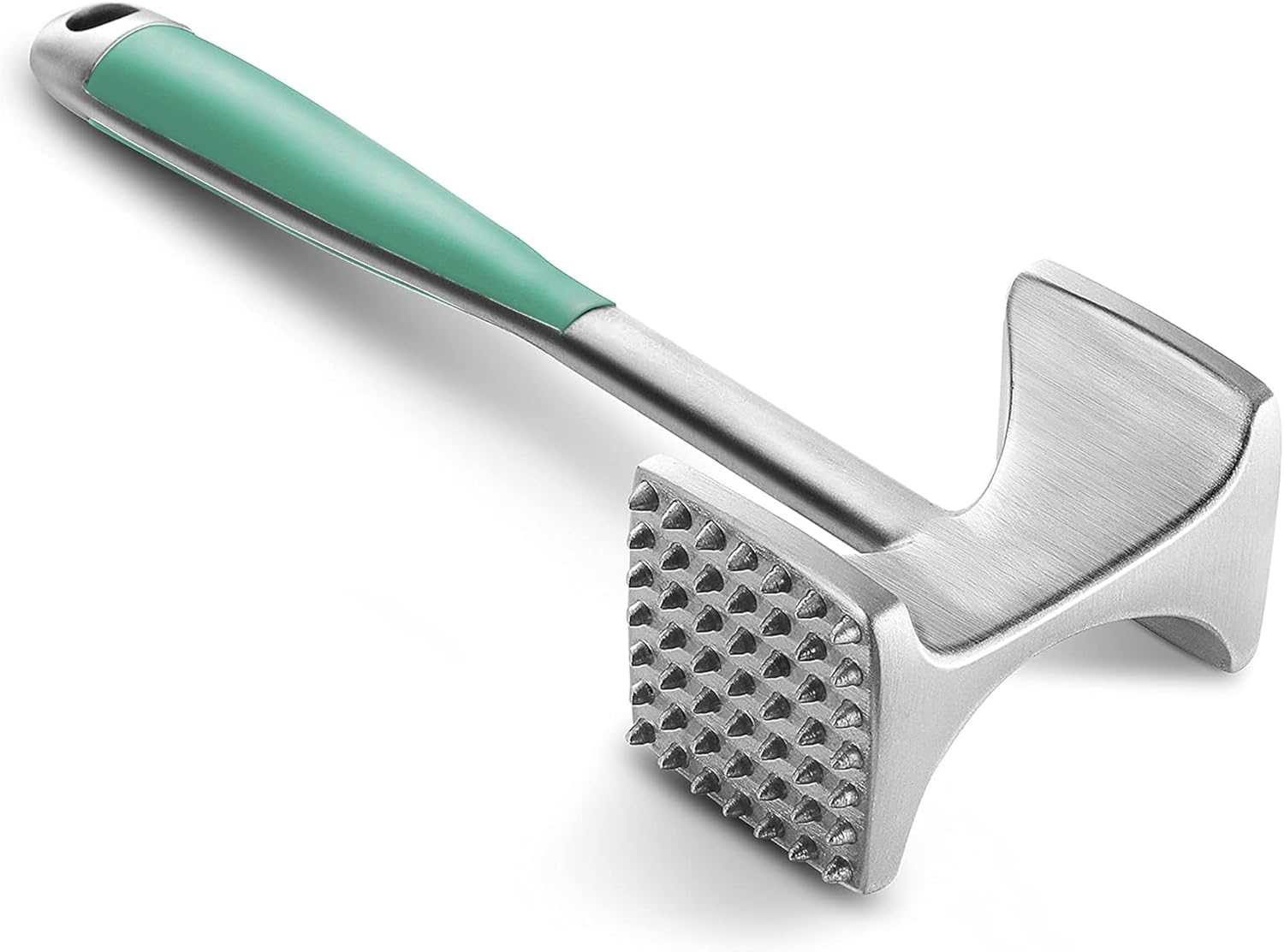 KITEXPERT Meat Tenderizer Hammer with Comfortable-Grip Handle (Mint Green) - Main View