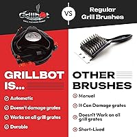 Vista 2 de Limpiador automático para limpiar la parrilla Grillbot GBU101, 1, Negro