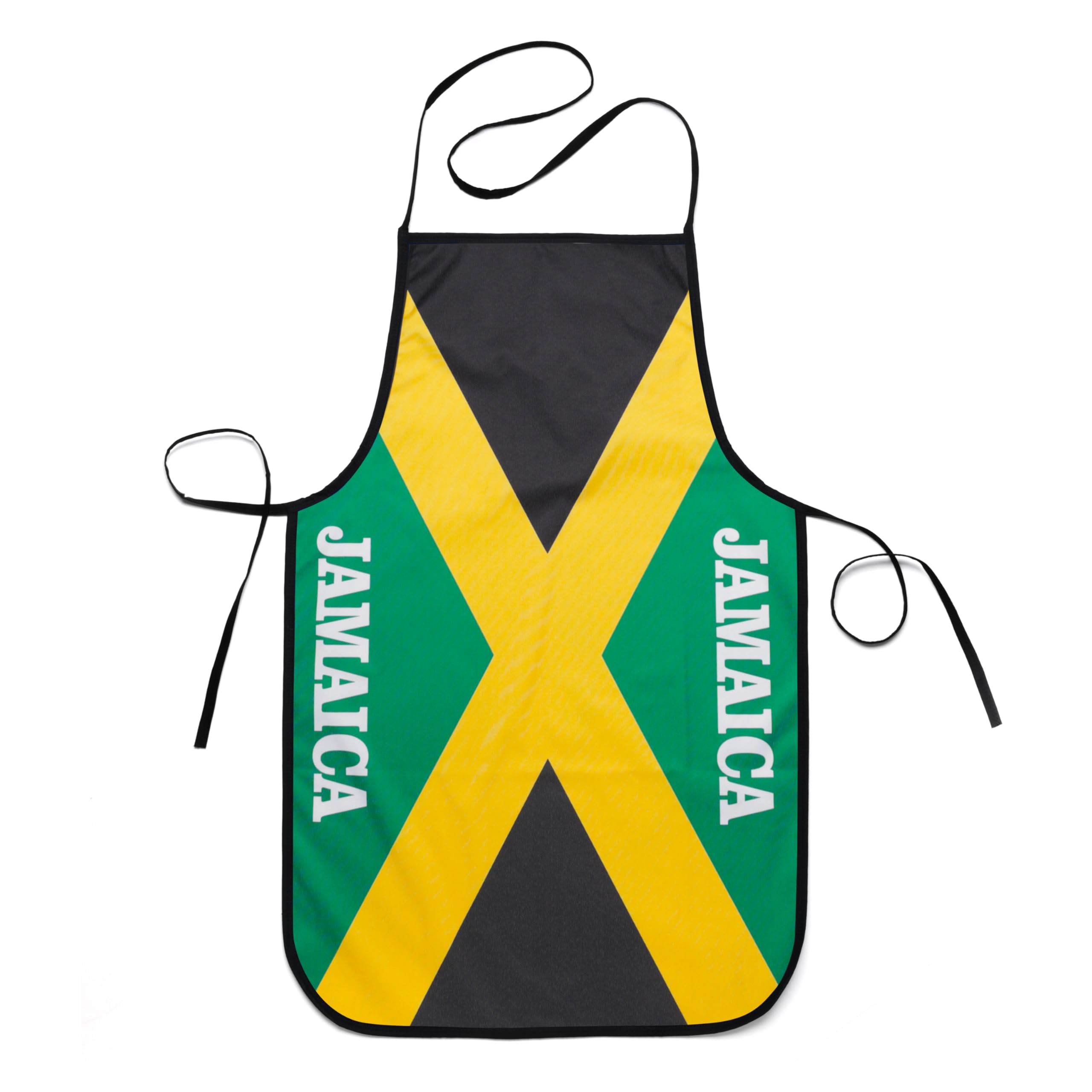 JAVI Sports Jamaica Flag Kitchen & BBQ Set w/Apron, Oven-mitt & Pot-holder Jamaican