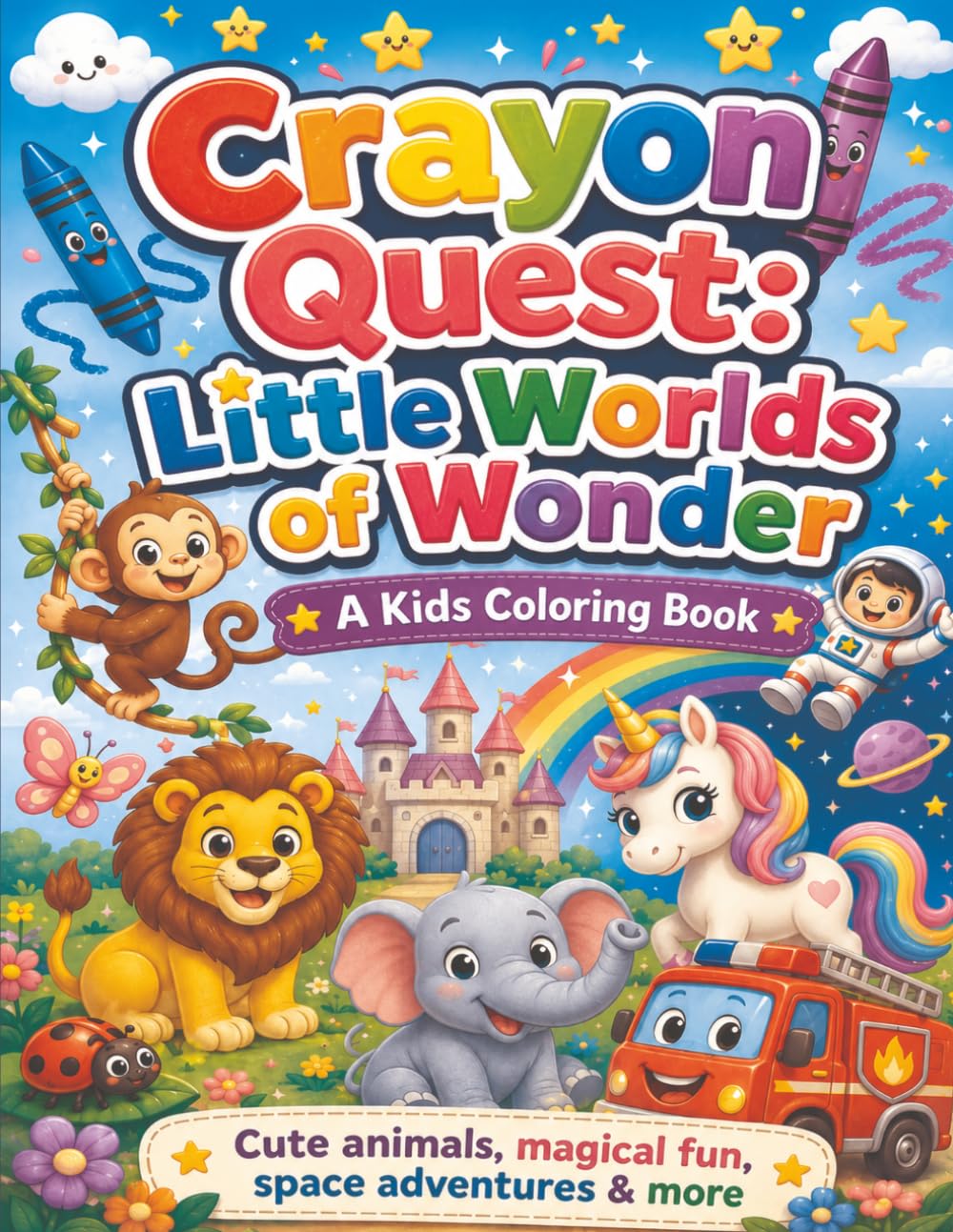 Crayon Quest: Little Worlds of Wonder (The Crayon Quest of Tiny Wonders)