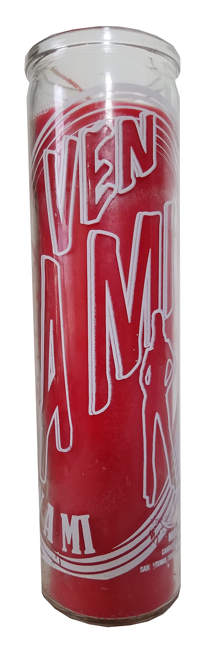 Staci19 Come to Me (Ven a Mi) Red Pillar Candle