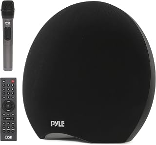 Pyle Portable Speaker Bluetooth, Waterproof Bluetooth Speaker with Dual 3" Subwoofers, Wireless Mic, TWS, MP3/USB/AUX Playback, LED Indicator, Rechargeable Battery, Indoor/Outdoor Use (280W Max)
