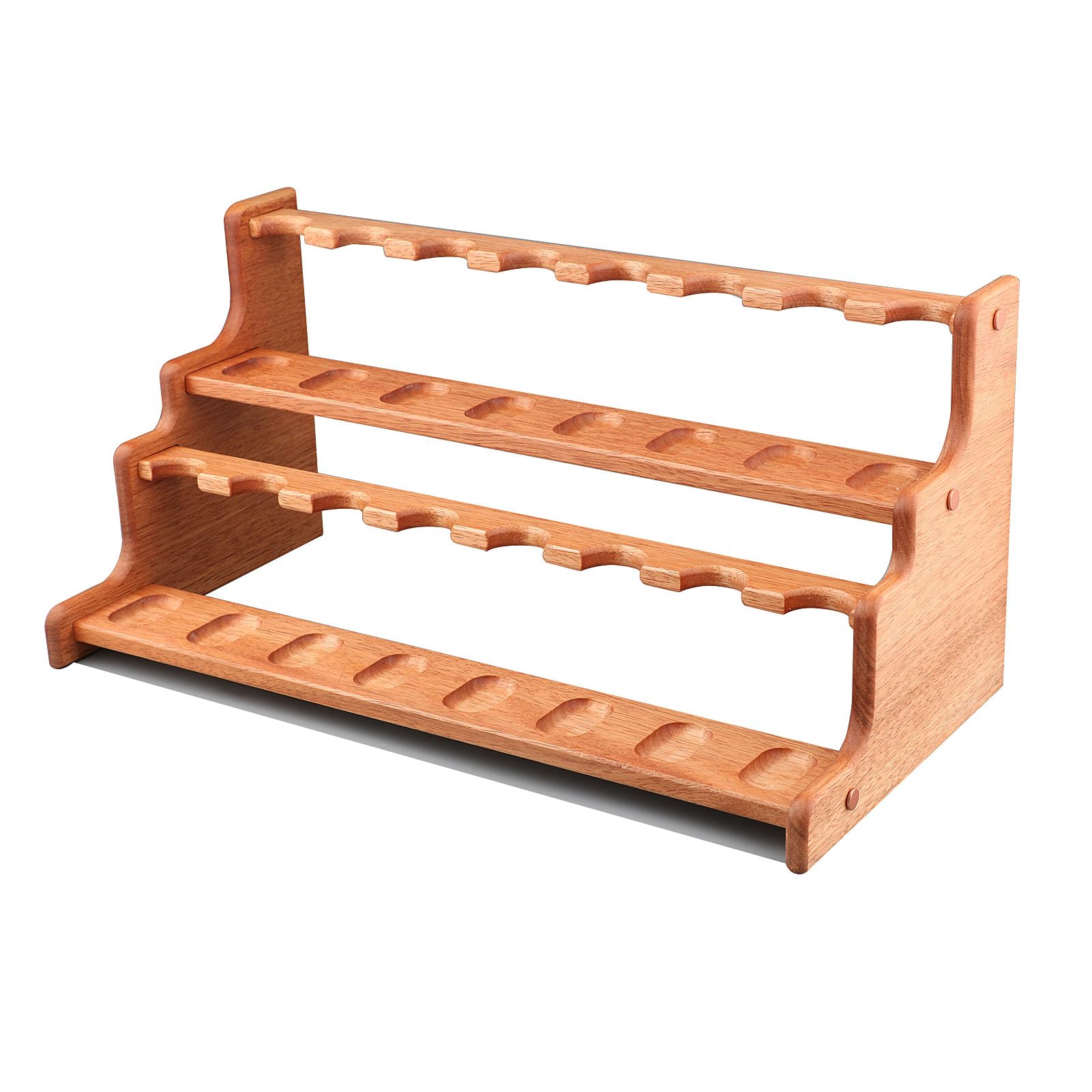 Accessoire cadeau pour homme support pour 16 pipes bois