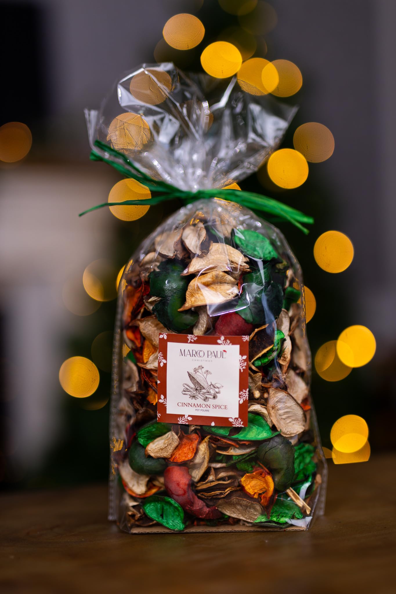Marco Paul Cinnamon Spice Christmas Pot Pourri Festive Home Fragrance Pot Pourri Long Lasting Winter Aroma Decorative Xmas Spice Pot Pourri Scented Home Decor House Home Accessories