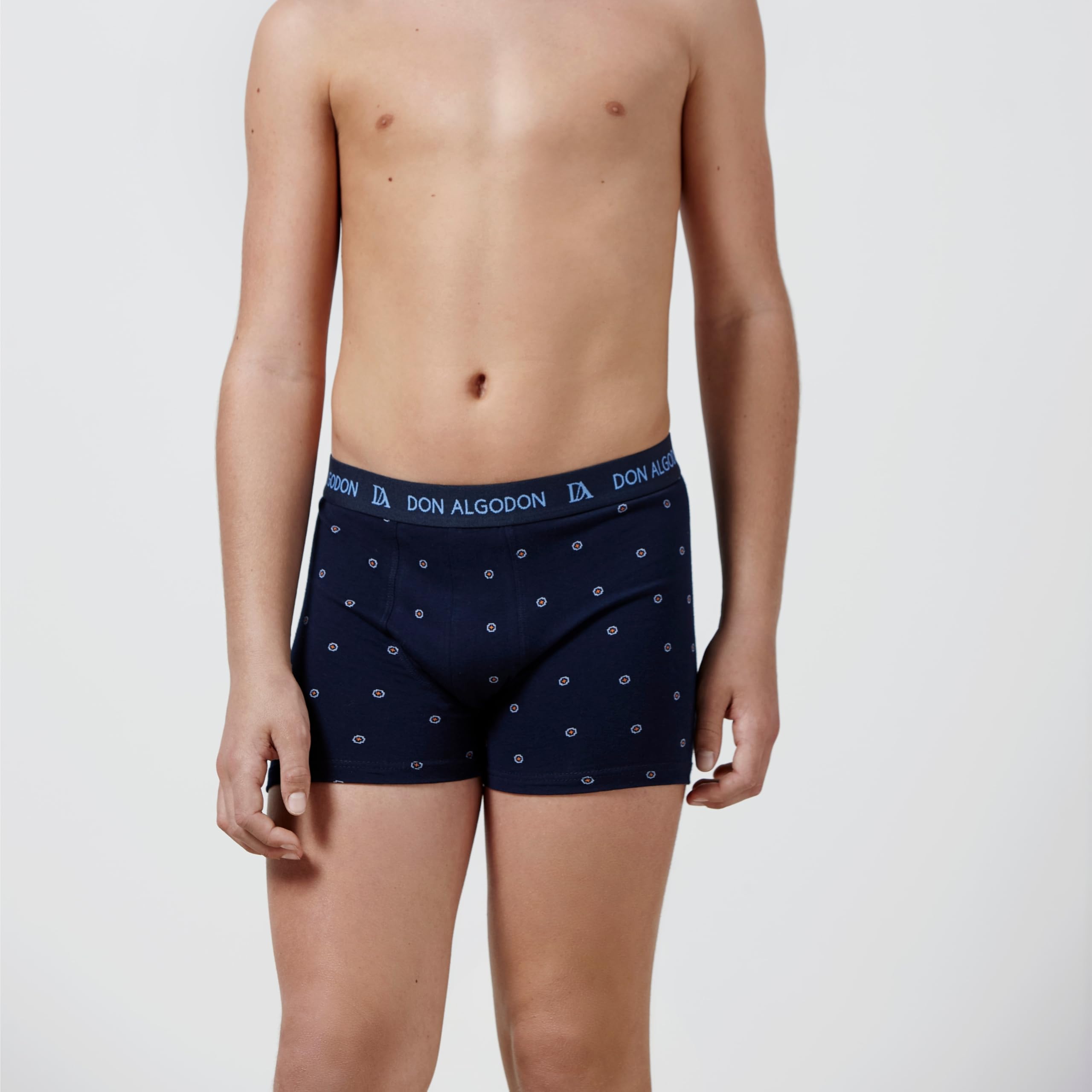 DON ALGODON | Pack 12 Boxers Niño Calidad y suavidad excepcionales Tacto Extrasuave
